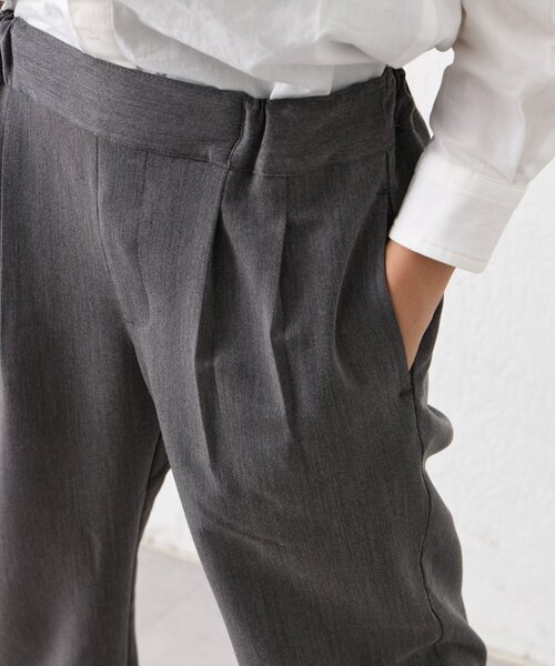 CIAOPANIC TYPY（チャオパニックティピー）の「【KIDS】【フォーマル・セレモニー】洗えるジャケットパンツセット（テーラードジャケット・キッズ・グレー・SMALL/MEDIUM）」の17枚目の写真