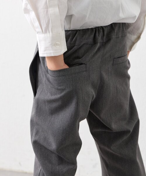 CIAOPANIC TYPY（チャオパニックティピー）の「【KIDS】【フォーマル・セレモニー】洗えるジャケットパンツセット（テーラードジャケット・キッズ・グレー・SMALL/MEDIUM）」の16枚目の写真