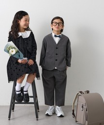 CIAOPANIC TYPY（チャオパニックティピー）の「【KIDS】【フォーマル・セレモニー】洗えるジャケットパンツセット（テーラードジャケット）」