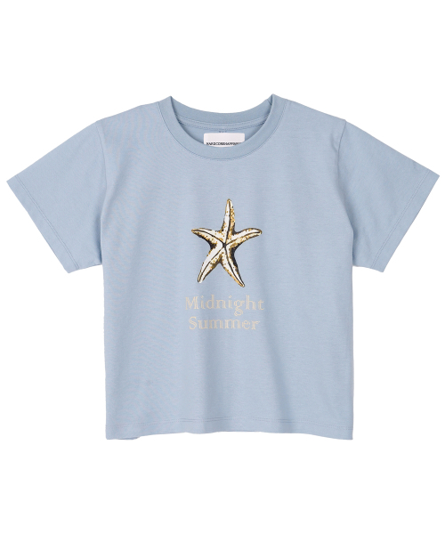 HARDCORE HAPPINESS(ハードコアハピネス)の「スターフィッシュサマーTシャツ_ソラ(Tシャツ/カットソー・レディース・その他・FREE)」の2枚目の写真
