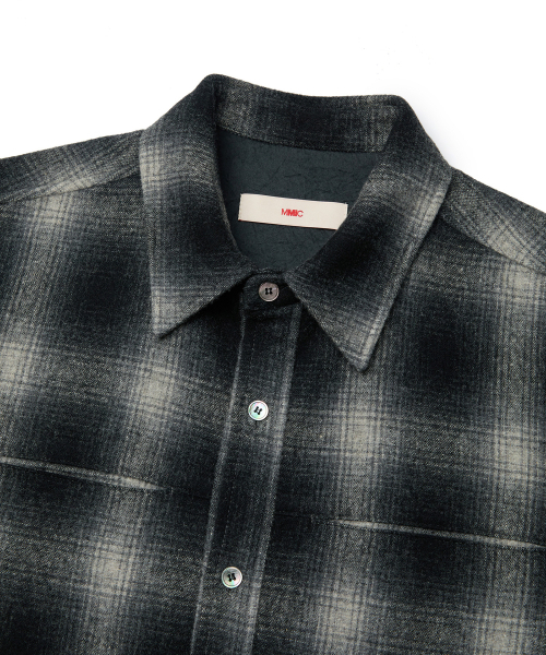 MMIC(エムエムアイシー)の「HALO SHIRT (GRAY)(シャツ/ブラウス・メンズ・その他・M/L/XL)」の2枚目の写真