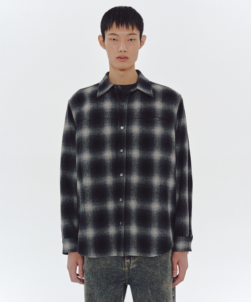 MMIC(エムエムアイシー)の「HALO SHIRT (GRAY)(シャツ/ブラウス・メンズ・その他・M/L/XL)」の6枚目の写真