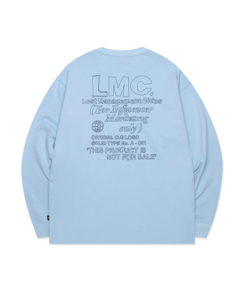 LMCの「FN DOODLE LONG SLV TEE light blue(Tシャツ/カットソー・レディース・その他・S/M/L/XL)」の1枚目の写真