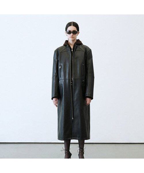 OVERSIZED BIKER COAT（ライダースジャケット）｜LCDC TM（エルシー 