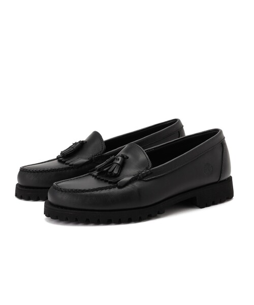 Timberland（ティンバーランド）の「【Timberland / ティンバーランド】Tassel Loafer Shoe / タッセルローファーシューズ（レザー・カジュアル・ユニセックス）（ローファー・メンズ・ブラック/エンジ・8/9/7）」の2枚目の写真