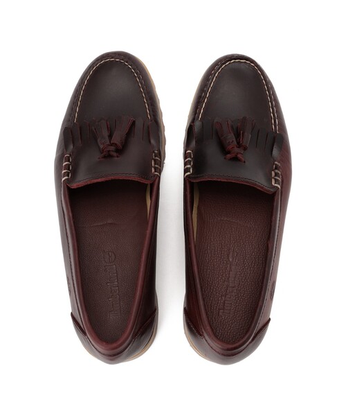 Timberland（ティンバーランド）の「【Timberland / ティンバーランド】Tassel Loafer Shoe / タッセルローファーシューズ（レザー・カジュアル・ユニセックス）（ローファー・メンズ・ブラック/エンジ・8/9/7）」の11枚目の写真
