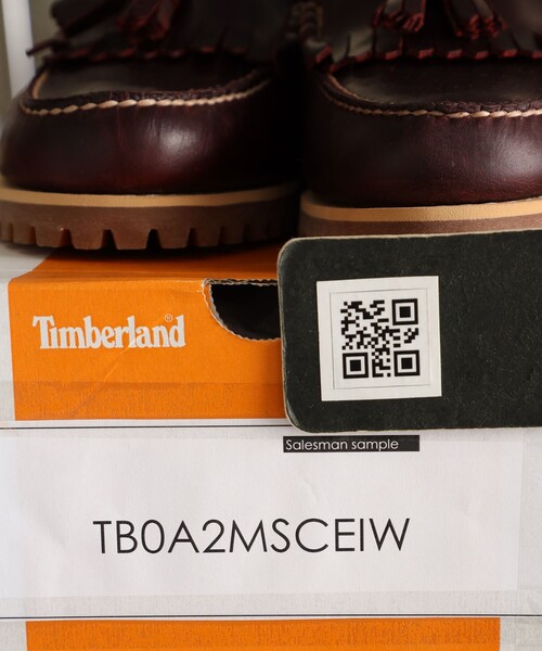 Timberland（ティンバーランド）の「【Timberland / ティンバーランド】Tassel Loafer Shoe / タッセルローファーシューズ（レザー・カジュアル・ユニセックス）（ローファー・メンズ・ブラック/エンジ・8/9/7）」の16枚目の写真