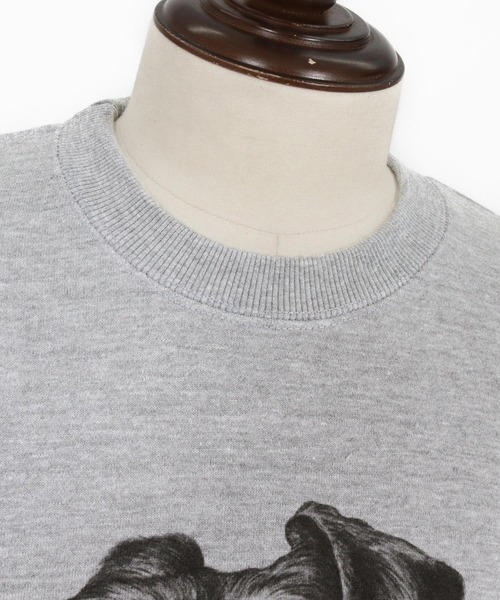 UN-FILLED(アンフィルド)の「msw1838- REAL GERBERA DOG CN SWEAT スウェット(シュナウザー)(SDUF-2602SNZ)(スウェット・メンズ・グレー/ホワイト・XL/L/M)」の21枚目の写真