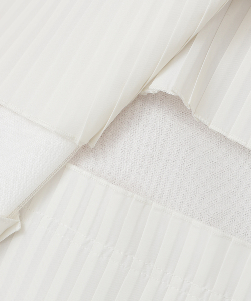 IENA LA BOUCLE（イエナラブークル）の「IENA LA BOUCLE ダンダンプリーツスカート（スカート・レディース・ホワイト・FREE）」の10枚目の写真