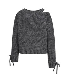 andwang｜アンドワン（レディース）のニット/セーター（グレー/灰色系