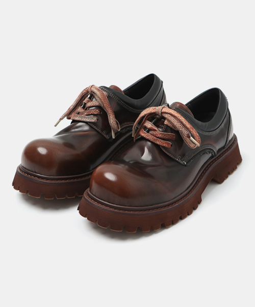 WETHEROAD(ウィーザロード)の「WTRD1137 シフサンディングヴィンテージボリュームダービーシューズブラウン(ドレスシューズ・レディース・ブラウン・28cm/29cm/27cm/26cm/25cm/24cm/23cm)」の8枚目の写真