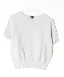 INDIVI（インディヴィ）の「半袖ニット（ニット/セーター）」