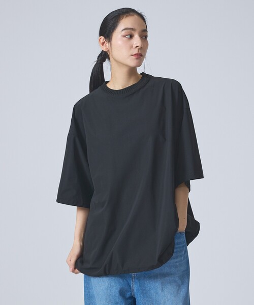 FORTUNA HOMME(フォルトゥナオム)の「【FORTUNA /フォルトゥナ】ECOTEC BaloonTee/エコテックバルーンTシャツ/ユニセックス/【WEB限定】(Tシャツ/カットソー・メンズ・ライトグレー/ブラック/グレイッシュベージュ・L/M)」の1枚目の写真