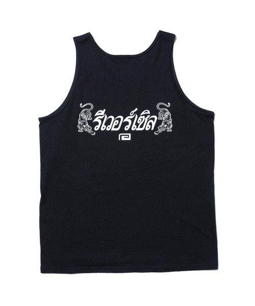 reversal.dogi.design.works(リバーサル・ドーギ・デザイン・ワークス)の「<reversal/リバーサル>THAI BIG MARK COTTON TANKTOP(タンクトップ・メンズ・ホワイト/ブラック・MEDIUM/LARGE/X-LARGE)」の11枚目の写真