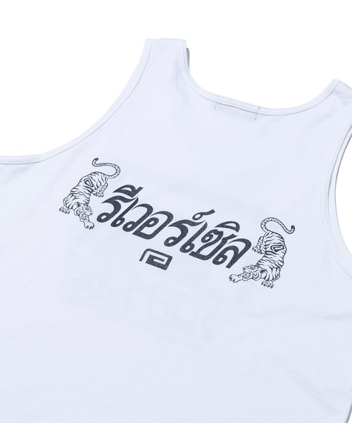 reversal.dogi.design.works(リバーサル・ドーギ・デザイン・ワークス)の「<reversal/リバーサル>THAI BIG MARK COTTON TANKTOP(タンクトップ・メンズ・ホワイト/ブラック・MEDIUM/LARGE/X-LARGE)」の17枚目の写真