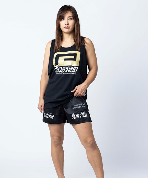 reversal.dogi.design.works(リバーサル・ドーギ・デザイン・ワークス)の「<reversal/リバーサル>THAI BIG MARK COTTON TANKTOP(タンクトップ・メンズ・ホワイト/ブラック・MEDIUM/LARGE/X-LARGE)」の6枚目の写真