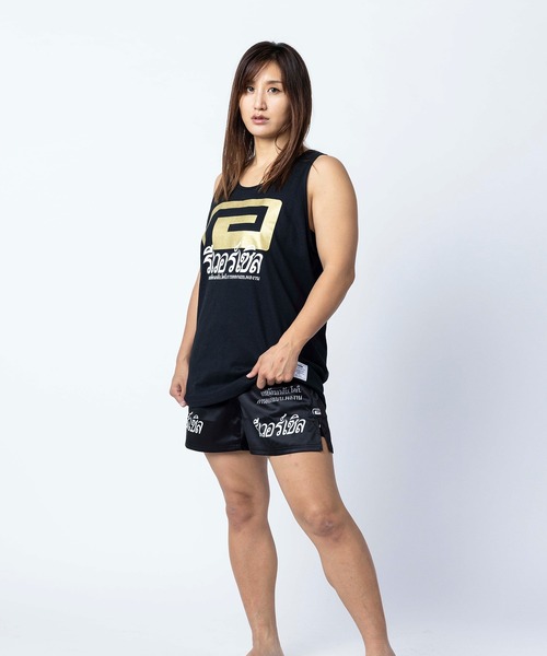 reversal.dogi.design.works(リバーサル・ドーギ・デザイン・ワークス)の「<reversal/リバーサル>THAI BIG MARK COTTON TANKTOP(タンクトップ・メンズ・ホワイト/ブラック・MEDIUM/LARGE/X-LARGE)」の7枚目の写真