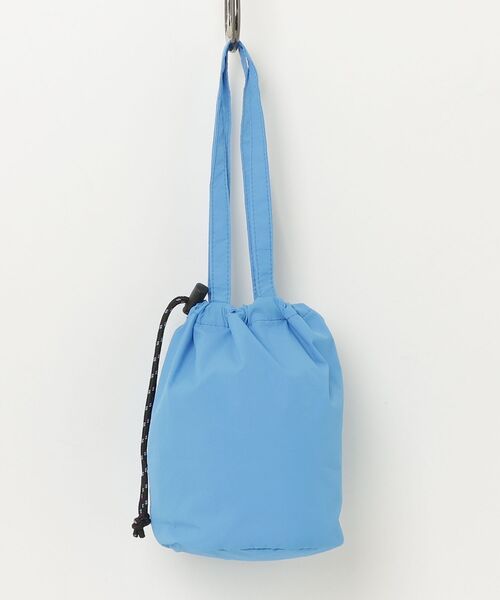 FRUIT OF THE LOOM(フルーツオブザルーム)の「【FRUIT OF THE LOOM/フルーツオブザルーム】NYLON DRAWSTRING BAG / ナイロンドロストリングバッグ(ハンドバッグ・メンズ・ネイビー/ミント/ブラック/ピンク/ブルー・FREE)」の6枚目の写真