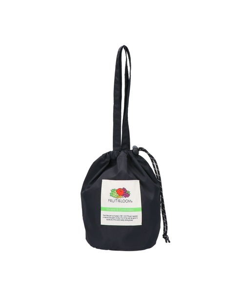 FRUIT OF THE LOOM(フルーツオブザルーム)の「【FRUIT OF THE LOOM/フルーツオブザルーム】NYLON DRAWSTRING BAG / ナイロンドロストリングバッグ(ハンドバッグ・メンズ・ネイビー/ミント/ブラック/ピンク/ブルー・FREE)」の13枚目の写真