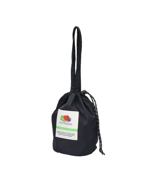 FRUIT OF THE LOOM(フルーツオブザルーム)の「【FRUIT OF THE LOOM/フルーツオブザルーム】NYLON DRAWSTRING BAG / ナイロンドロストリングバッグ(ハンドバッグ・メンズ・ネイビー/ミント/ブラック/ピンク/ブルー・FREE)」の14枚目の写真
