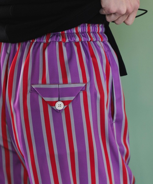OMMO（オーエムエムオー）の「MULTI STRIPE PT（その他パンツ・レディース・ピンク/グリーン・36/38）」の17枚目の写真