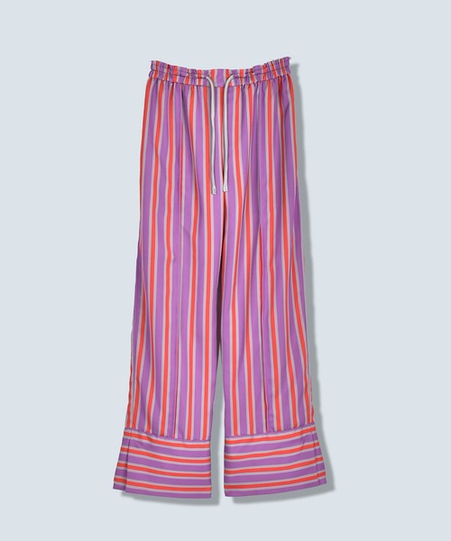 OMMO（オーエムエムオー）の「MULTI STRIPE PT（その他パンツ・レディース・ピンク/グリーン・36/38）」の3枚目の写真