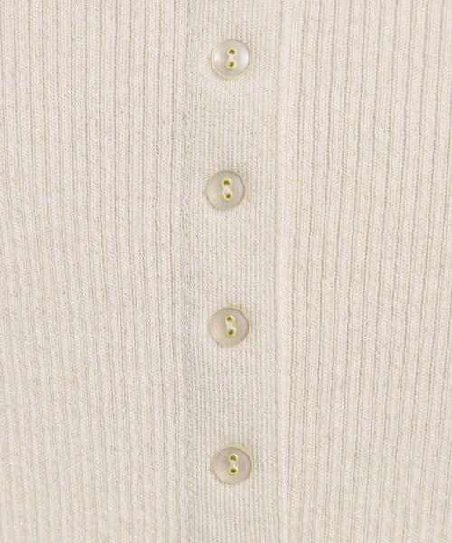 ITS'DEMO（イッツデモ）の「【手洗い可】ラメリブニット（ニット/セーター・レディース・ブラック/オフホワイト/ベビーピンク/サックスブルー・00）」の18枚目の写真