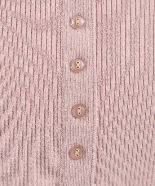 ITS'DEMO（イッツデモ）の「【手洗い可】ラメリブニット（ニット/セーター・レディース・ブラック/オフホワイト/ベビーピンク/サックスブルー・00）」の14枚目の写真