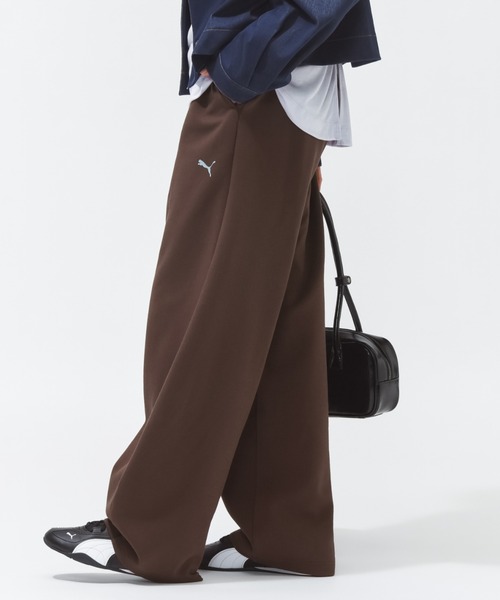 PUMA(プーマ)の「プーマ PUMA ESS ELEVATED MX ニット PT(その他パンツ・レディース・ブラック/チョコ/クリーム・S/M/L/XL)」の16枚目の写真