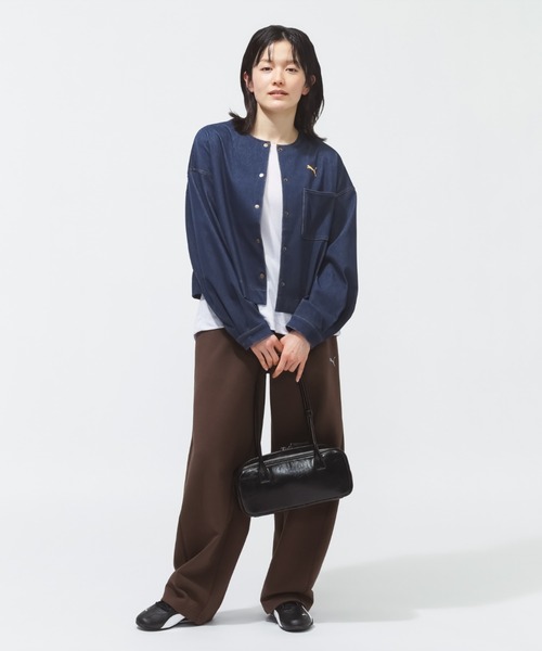 PUMA(プーマ)の「プーマ PUMA ESS ELEVATED MX ニット PT(その他パンツ・レディース・ブラック/チョコ/クリーム・S/M/L/XL)」の18枚目の写真