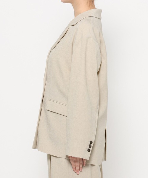 LOWRYS FARM（ローリーズファーム）の「ホップサックダブルジャケット 602803（その他アウター・レディース・チャコールグレー/ブラウン/ベージュ・FREE）」の16枚目の写真