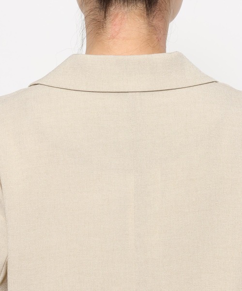 LOWRYS FARM（ローリーズファーム）の「ホップサックダブルジャケット 602803（その他アウター・レディース・チャコールグレー/ブラウン/ベージュ・FREE）」の10枚目の写真