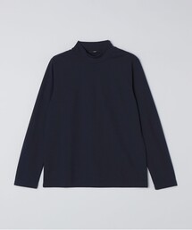 モックネック」に該当するブルー・ネイビー/青色系のメンズ