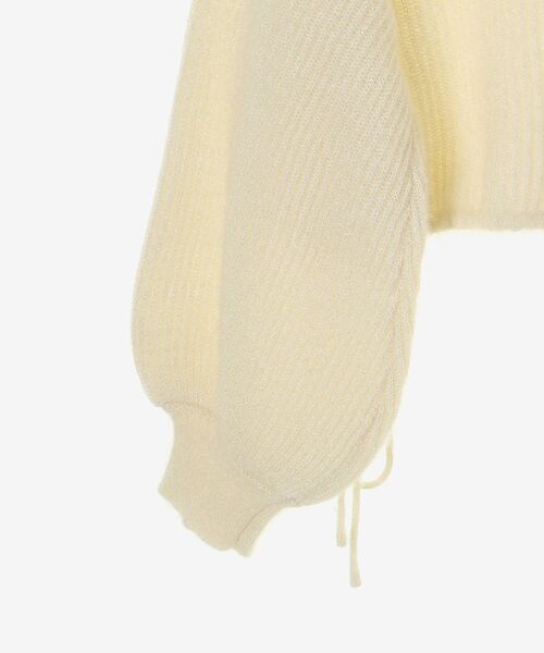 MAJESTIC LEGON（マジェスティックレゴン）の「きらふわドロストニット（ニット/セーター・レディース・ピンク/イエロー/ブルー/グリーン・MEDIUM）」の5枚目の写真