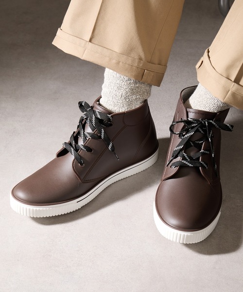 FORECAST(フォーキャスト)の「【FORECAST】防水×防滑 PVC ショート レインブーツ 6438(レインシューズ・メンズ・ブラック/ブラウン/グレー・LL/L)」の14枚目の写真