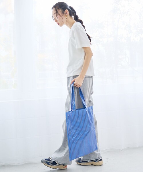 coen（コーエン）の「【Feel Soft / フィールソフト】パイル半袖Tシャツ（Youtube紹介アイテム）（Tシャツ/カットソー・レディース・オフホワイト/ブラウン/ベージュ/ロイヤルブルー・M/L）」の6枚目の写真