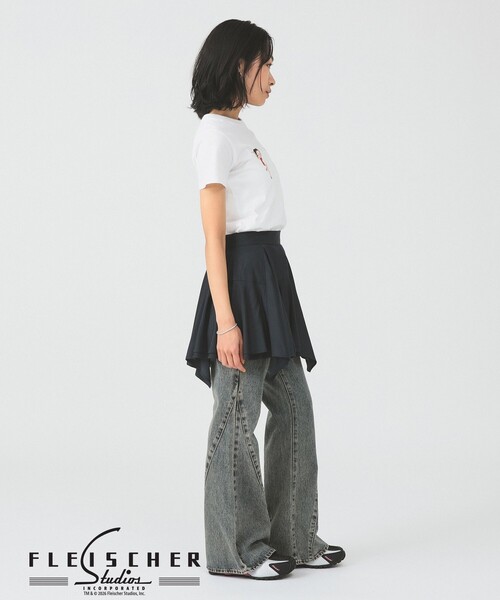Ray BEAMS(レイビームス)の「【8/13 再値下げ】Betty Boop(TM) / twins Tシャツ(Tシャツ/カットソー・レディース・ホワイト・ONE SIZE)」の3枚目の写真