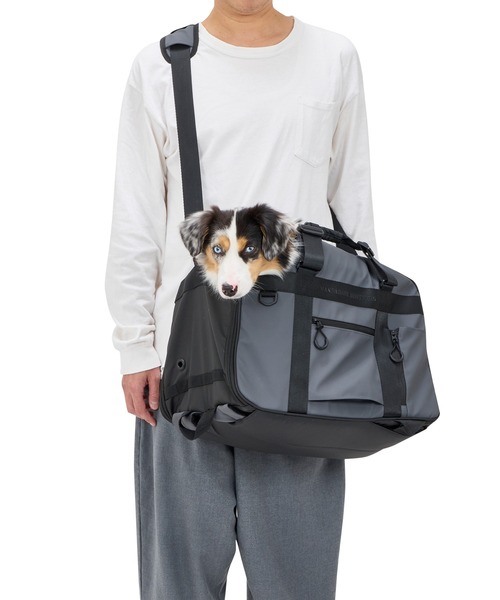 犬猫兼用/抗菌防臭】マルチファンクション3WAYバッグ/小型犬