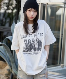 WEGO（ウィゴー）の「WEGO 【26年春夏新作】ヴィンテージウォッシュグラフィックBIGT（Tシャツ/カットソー）」