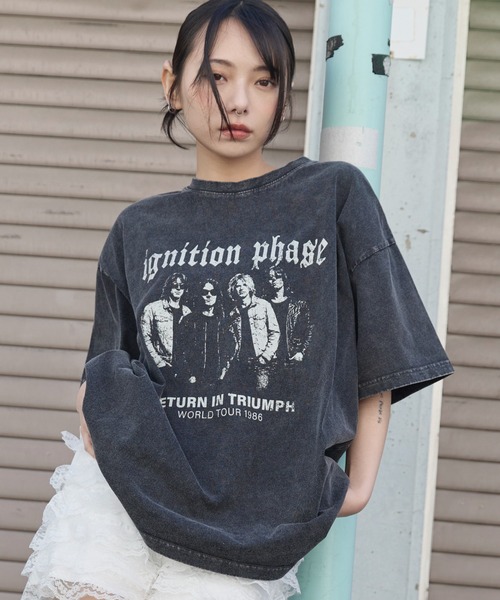 WEGO(ウィゴー)の「WEGO/【26年春夏新作】ヴィンテージウォッシュグラフィックBIGT(Tシャツ/カットソー・レディース・その他1/その他2/その他3/その他5/その他4/その他6/その他7・FREE)」の3枚目の写真