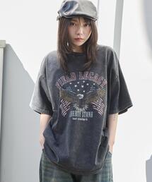 WEGO（ウィゴー）の「WEGO/【26年春夏新作】ヴィンテージウォッシュグラフィックBIGT（Tシャツ/カットソー）」