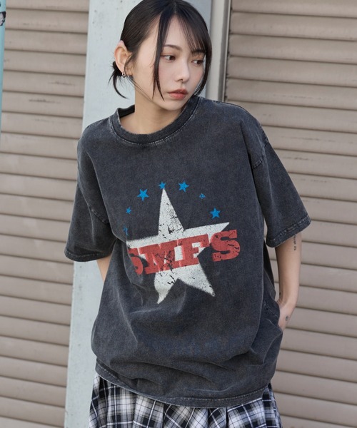 WEGO(ウィゴー)の「WEGO/【26年春夏新作】ヴィンテージウォッシュグラフィックBIGT(Tシャツ/カットソー・レディース・その他1/その他2/その他3/その他5/その他4/その他6/その他7・FREE)」の5枚目の写真
