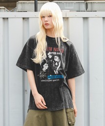 WEGO（ウィゴー）の「WEGO 【26年春夏新作】ヴィンテージウォッシュグラフィックBIGT（Tシャツ/カットソー）」