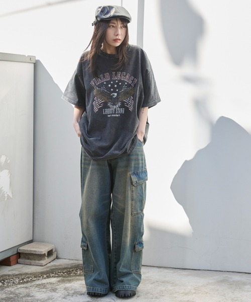 WEGO(ウィゴー)の「WEGO/【26年春夏新作】ヴィンテージウォッシュグラフィックBIGT(Tシャツ/カットソー・レディース・その他1/その他2/その他3/その他5/その他4/その他6/その他7・FREE)」の12枚目の写真