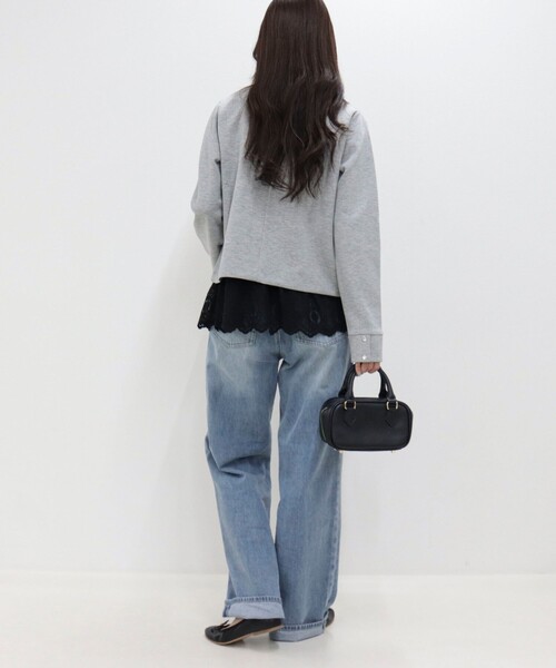 fredy emue（フレディエミュ）の「レースドッキングタンクトップ（タンクトップ・レディース・ブラック/オフホワイト・38）」の20枚目の写真