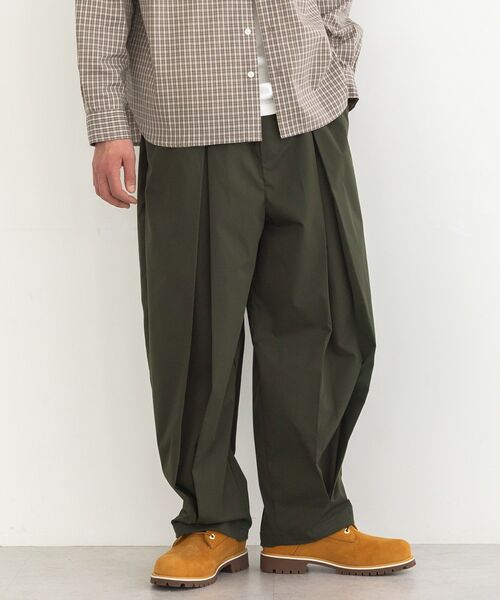 CRAFT STANDARD BOUTIQUE（クラフトスタンダードブティック）の「ボックスタックチノパンツ（その他パンツ・メンズ・ベージュ/カーキ/ブラック・L/M）」の3枚目の写真