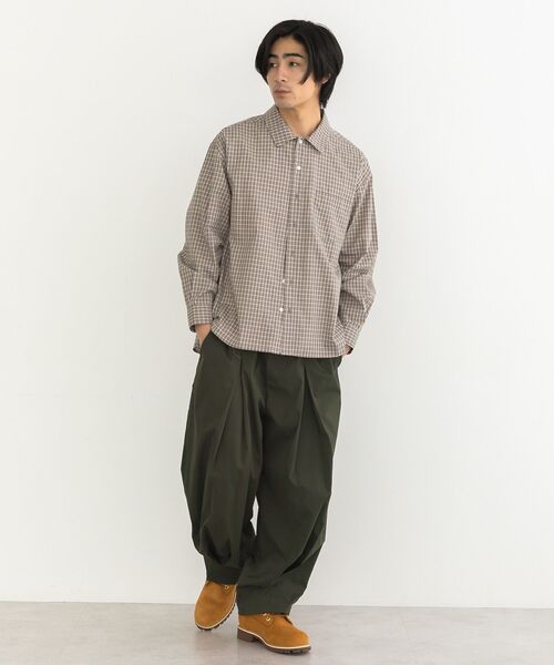 CRAFT STANDARD BOUTIQUE（クラフトスタンダードブティック）の「ボックスタックチノパンツ（その他パンツ・メンズ・ベージュ/カーキ/ブラック・L/M）」の6枚目の写真