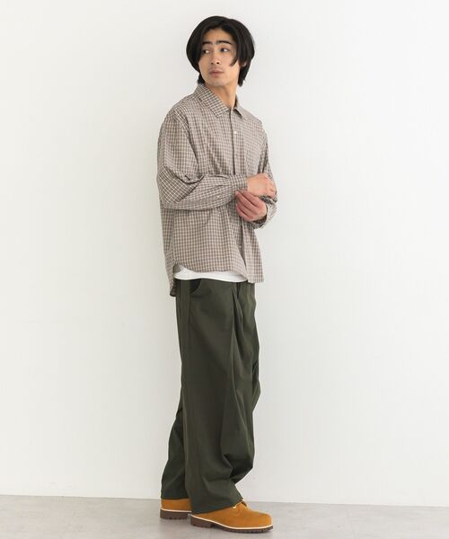 CRAFT STANDARD BOUTIQUE（クラフトスタンダードブティック）の「ボックスタックチノパンツ（その他パンツ・メンズ・ベージュ/カーキ/ブラック・L/M）」の7枚目の写真