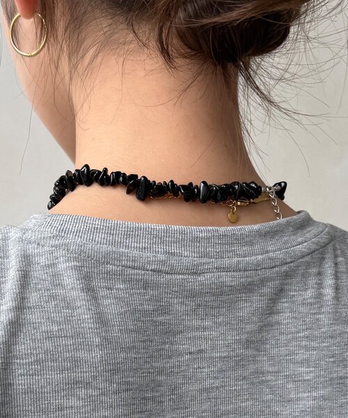 DouDou(ドゥドゥ)の「【セットアップ可能】裾レースタンク(Tシャツ/カットソー・レディース・ブラック/オフホワイト/グレー・FREE)」の14枚目の写真