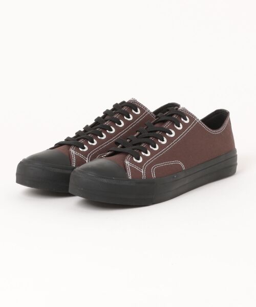 CEDAR CREST（セダークレスト ）の「【CEDAR CREST】キャンバススニーカー　WEAVER ECO II Lo（スニーカー・メンズ・ブラック/グレー/グリーン/イエロー/ダークブラウン・25.0cm/25.5cm/26.0cm/26.5cm/27.0cm/28.0cm/27.5cm）」の3枚目の写真